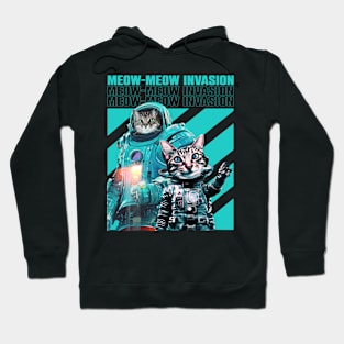 Cat Invasion Hoodie